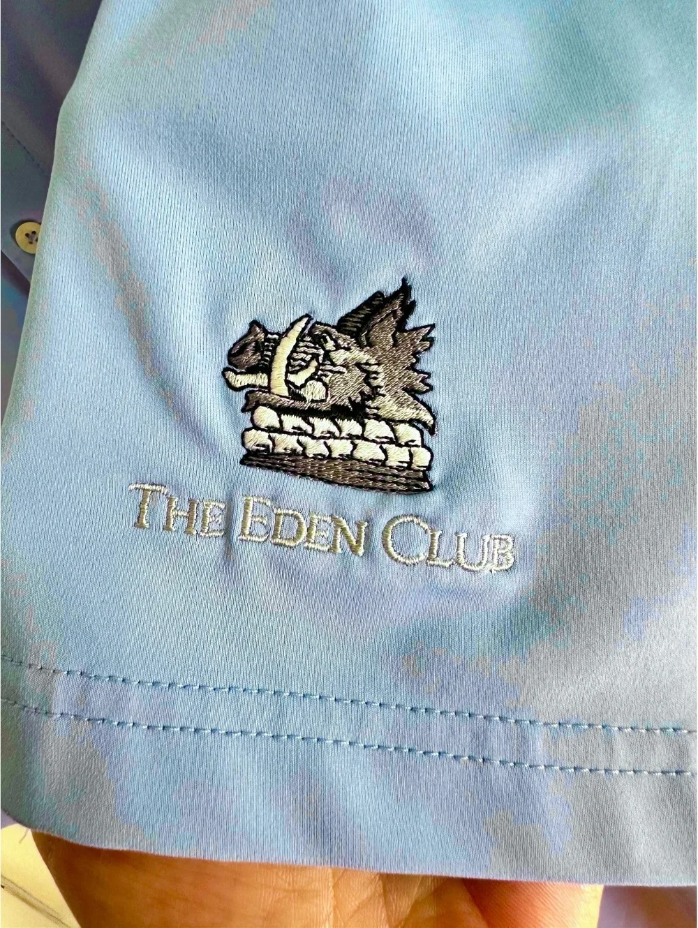 Light blue RLX Ralph Lauren Performance Golf Polo Shirt Size XXL